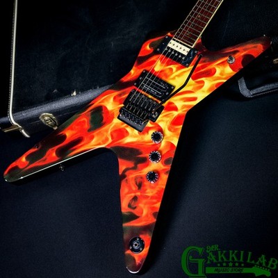 DEAN ML Dime O Flame Dimebag Darrell Signature 2007 Electric Guitar