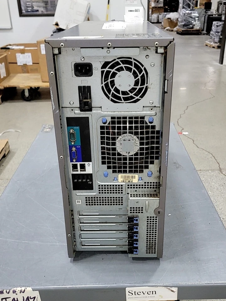 Dell PowerEdge T300 Tower Server INTEL XEON E3113 4GB PWB JW065 SEE NOTES - Image 4 of 4