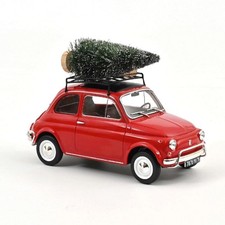 Norev 1/18 Fiat 500 L 1968 Red Christmas Edition
