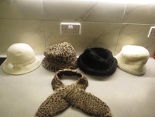 LADIES VINTAGE HATS & ACCESSORIES