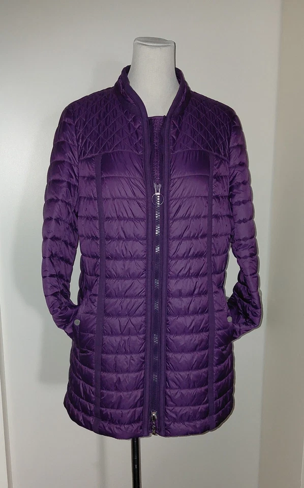 MADELEINE Damen Jugendliche Stepp Jacke Wattierung Lila Töne Gr.44 - Bild 3 von 4
