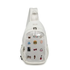 Kawaii Oxford Ita Bag Pin Display Chest Pack Shoulder Bag Sport Backpack Hiki...