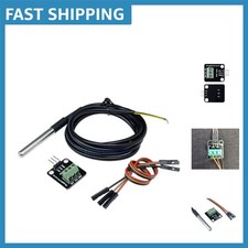 DS18B20 Waterproof Temperature Sensor 100cm Cable with Raspberry Pi Adapter
