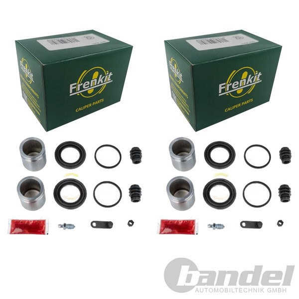 2X Frenkit Reparatursatz Bremssattel Vorne Passend FüR Hyundai Grand Santa Kia S-image