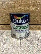 Dulux Quick Dry Satinwood Magnolia Paint 750ml
