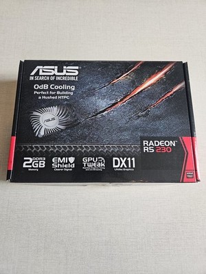 ASUS AMD Radeon R5 230 2GB DDR3 PCIe 2.1 Graphics Card R5230-SL-2GD3-L