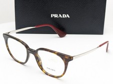 Prada VPR 13U 2AU-101 Cat Eye Havana Women's Eyeglasses Frames 48-18-140