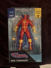 McFarlane Toys DC Direct Red Tornado Action Figure Gold Label Comics 14