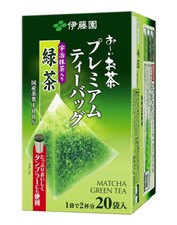 Itoen Oi Ocha Premium Tea Bags, Uji Matcha Green Tea, 1.8G X 20 Bags 