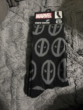 NEW  MARVEL  CHARACTER CREW SOCKS  SIZE: 9-13  YOU CHOOSE 1 or ALL  1 SHIP