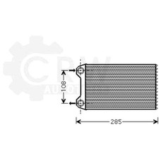 Wärmetauscher Innenraumheizung für Audi A4 2.0 1.6 Seat Exeo ST