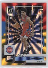 2022-23 Panini Donruss Holo Red & Gold Laser Killian Hayes #46 0y59