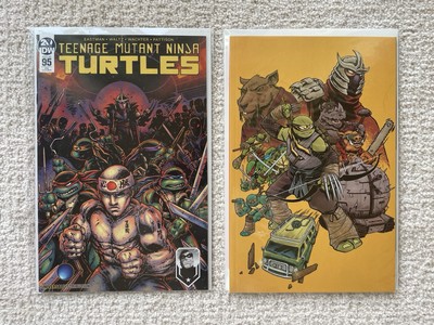 TMNT #95 RE Eastman Variant Rare St. Pierre Cover + TMNT 100 Jennika Variant