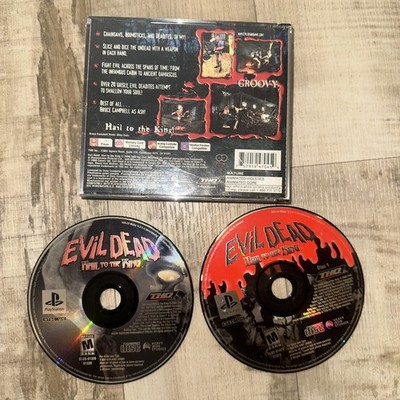 Evil Dead: Hail to the King (PlayStation 1 PS1) Tested - Authentic *No Manual* 
