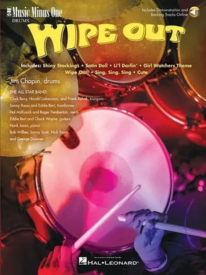 Jim Chapin | Wipe Out - Music Minus One - Drums (Book/Online Audio) | Buch