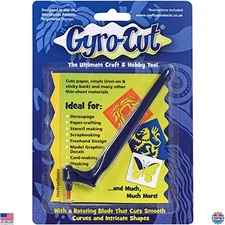 Crafty Products Blue Gyro-Cut Craft & Hobby Tool - Precision Cutting Made Easy!
