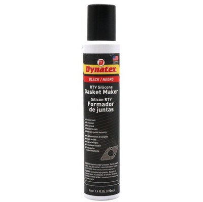 Dynatex Black RTV Gasket Maker 7.4oz Automatic Can - Sensor Safe, 500°F (Single)