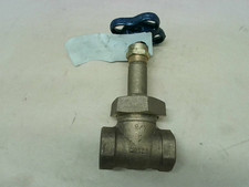 Nibco T134 3/4" Threaded Gate Valve Class 150 - New No Box