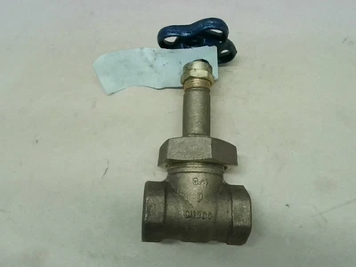 Nibco T134 3/4" Threaded Gate Valve Class 150 - New No Box