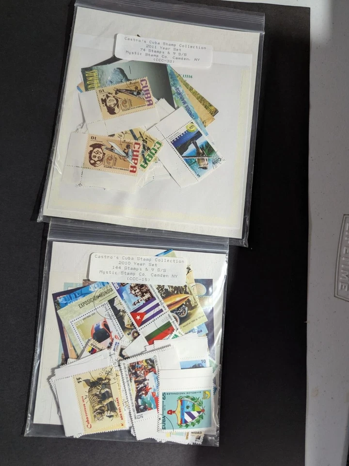Box of Caribbean Year Sets & Pages Mostly Unopened From Estate! -15 Photos - Image 3 of 4