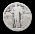 Standing Liberty Quarter 90% Silver Cull Slick US Coin No Date