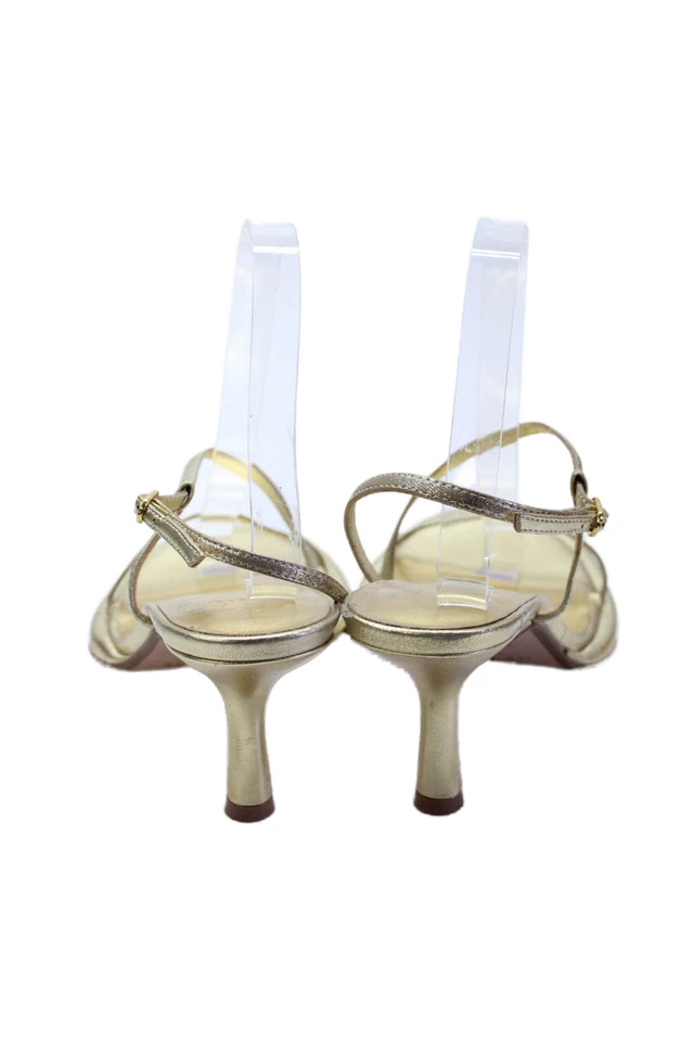 Ted Baker London Mujer Tirantes Sandalias Tacones Dorado Talla 40 10 Foto 3 de 4