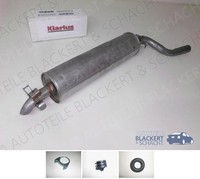 Auspuff Endtopf+Anbauteile für Mercedes-Benz Coupe C123/Stufenheck W123 200+230