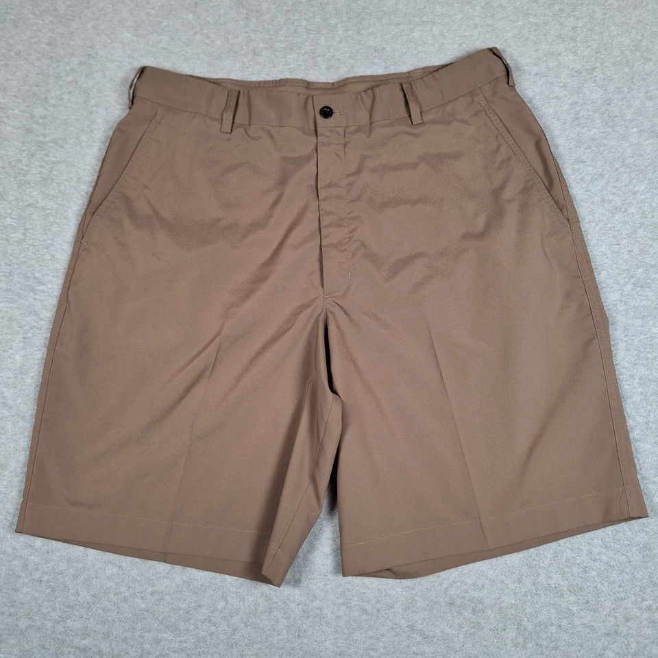 Мужские шорты Nike Golf Fit Dry 36 бежевые эластичные 9,5 дюйма по внутреннему шву - Изображение 2 из 4