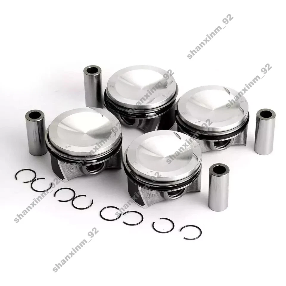 Kit de 4 anillos de pistón 82,51 mm Φ22 mm para AUDI TTS S1 S3 VW Golf R 2,0 TSI CDL CDMA Foto 4 de 4