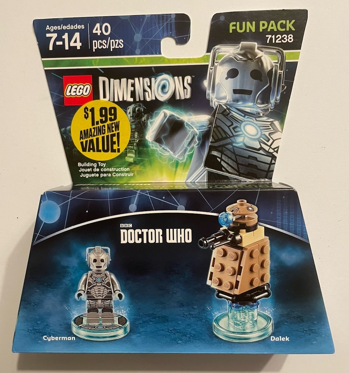 LEGO DIMENSIONS: Cyberman Fun Pack (71238) for sale online