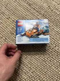 Retired LEGO City 60032 Arctic Snowmobile 60033 Arctic Ice Crawler *COMPLETE*