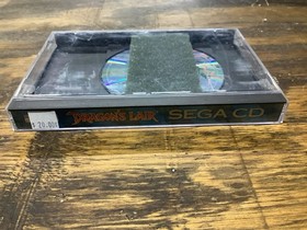 Dragon's Lair Sega CD With Case And Back Artwork Missing Manual Vintage Game