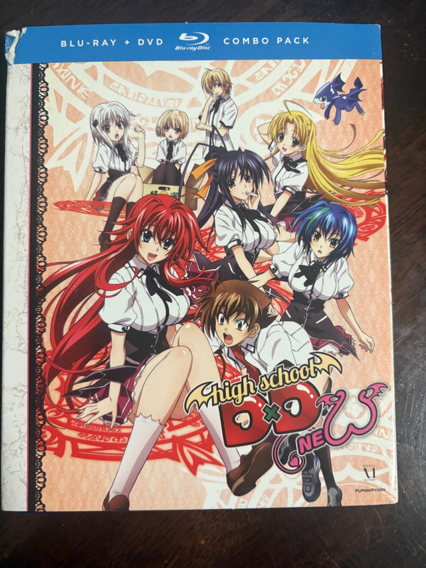 High School DxD New: The Series Blu-ray/DVD Combo. Factory Sealed