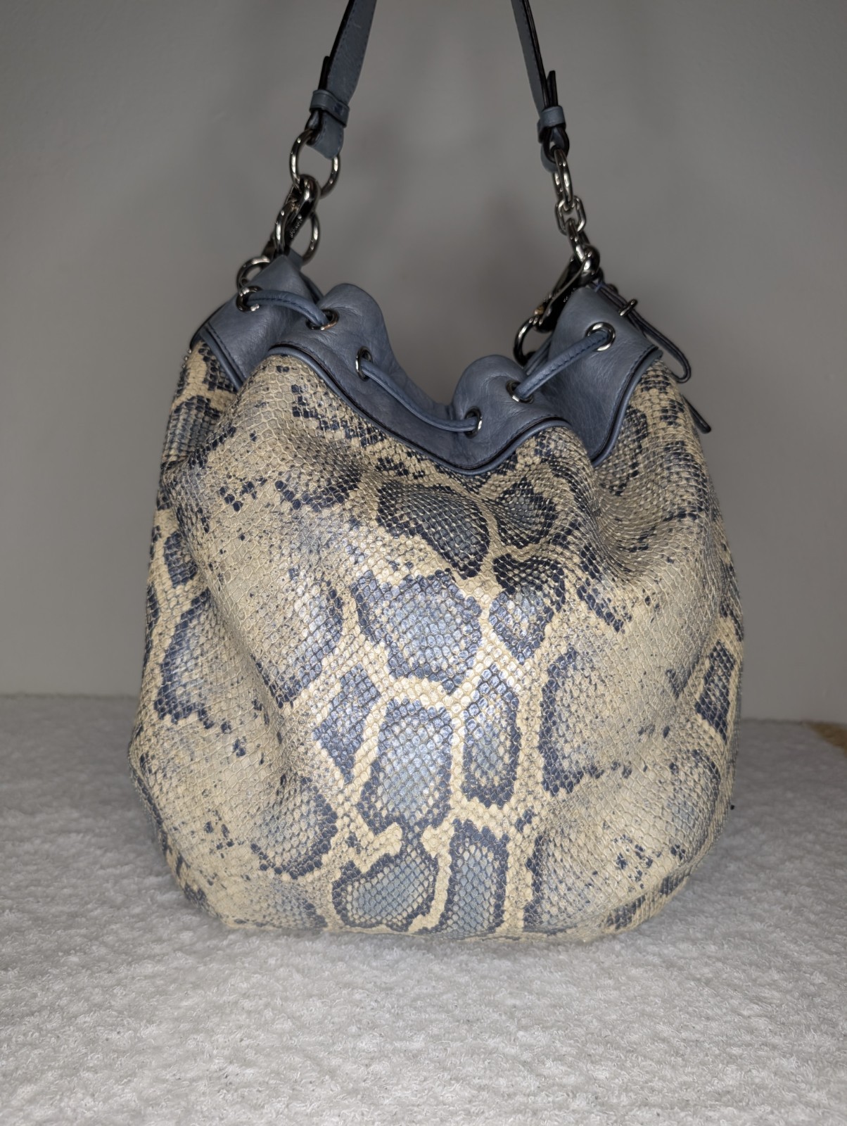 Coach - Madison Python Embossed Leather - image 6