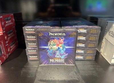 Palworld TCG: Dawn of Palpagos 1st Edition Booster Box English Misprint SEALED