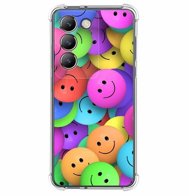 ESTH® Custodia per vivo V40 Lite 5G/vivo V30e 5G con 360° Rotante Staffa, [Compatibile con Supporto Magnetico per Auto], Cover Paraurti PC + TPU, Nero
