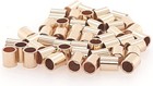 Crimp Beads 50pcs Yellow Gold Filled Tube 2x1.8mm Jewelry Making Supplies