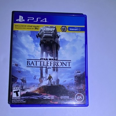EA Star Wars Battlefront PS4 Shooter Game Exclusive Star Wars Trading Disc