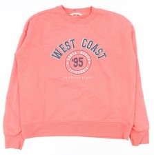 Womens UK Size 6 Primark Pink Pullover Sweatshirt