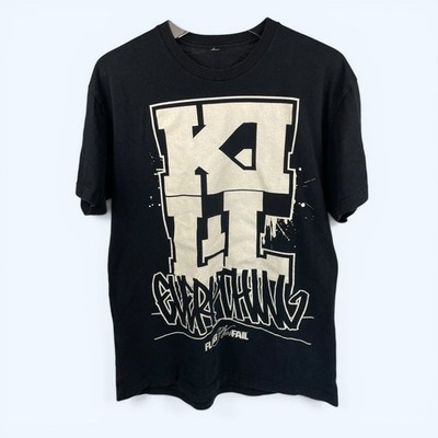 Flag Nor Fail Men's T-shirt Kill Everything Black White Graphic M/L No size tag