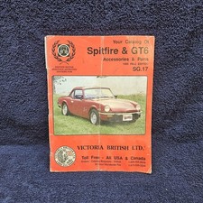 Triumph Spitfire And Gt 6 Parts Catalog Triumph Spitfire And Gt 6 Parts Catalog