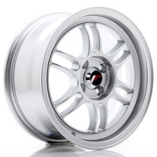 Cerchio Japan Racing in Lega JR7 15x7 ET38 4x100 Grigio - Ruote JR Wheels -