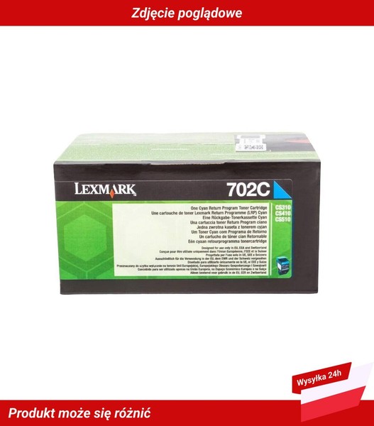 70C20C0 Lexmark Cs310N WkłAd Z Tonerem Cyjan-image