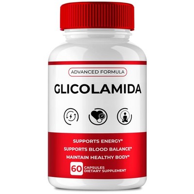 Glicolamida Blood Sugar Support Metabolic Health Supplement - 60 Capsules