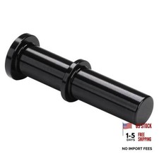 " Male Quick Connect Fuel Line Plug Adapter Fitting Aluminum Black 5/16