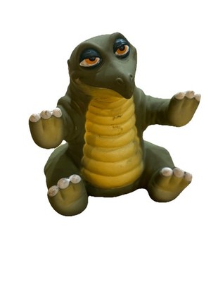 The Land Before Time SPIKE Dinosaur 4.5'' Vintage Hand Puppet 1988 Pizza Hut Toy