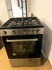 electriQ EQDFS1C60A 60cm Dual Fuel Freestanding Cooker 4 Hob Grill Silver