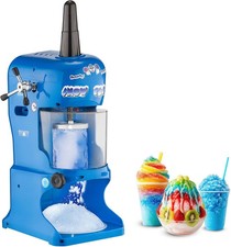 Shaved Ice Machine 250W Electric Ice Crusher Snow Cone Maker 360Lbs/H Stainless