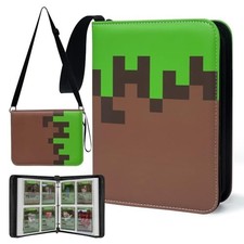 400 Pockets Card Binder,Portable Shoulder Strap,Waterproof PU Bag,FF38