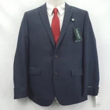 NEW Lauren Ralph Lauren Blazer Boys 20R Navy Suit Separate Two-Button